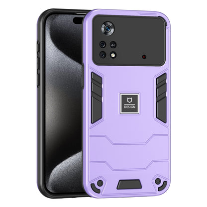 Xiaomi Poco X4 Pro 5G Shockproof Case - Durable TPU+PC Material, Lightweight, Anti-Fall and Anti-Bump Design, Fashionable Phone Protection-buycases.co.uk