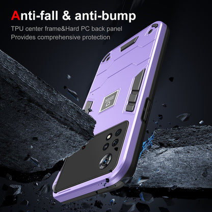 Xiaomi Poco X4 Pro 5G Shockproof Case - Durable TPU+PC Material, Lightweight, Anti-Fall and Anti-Bump Design, Fashionable Phone Protection-buycases.co.uk