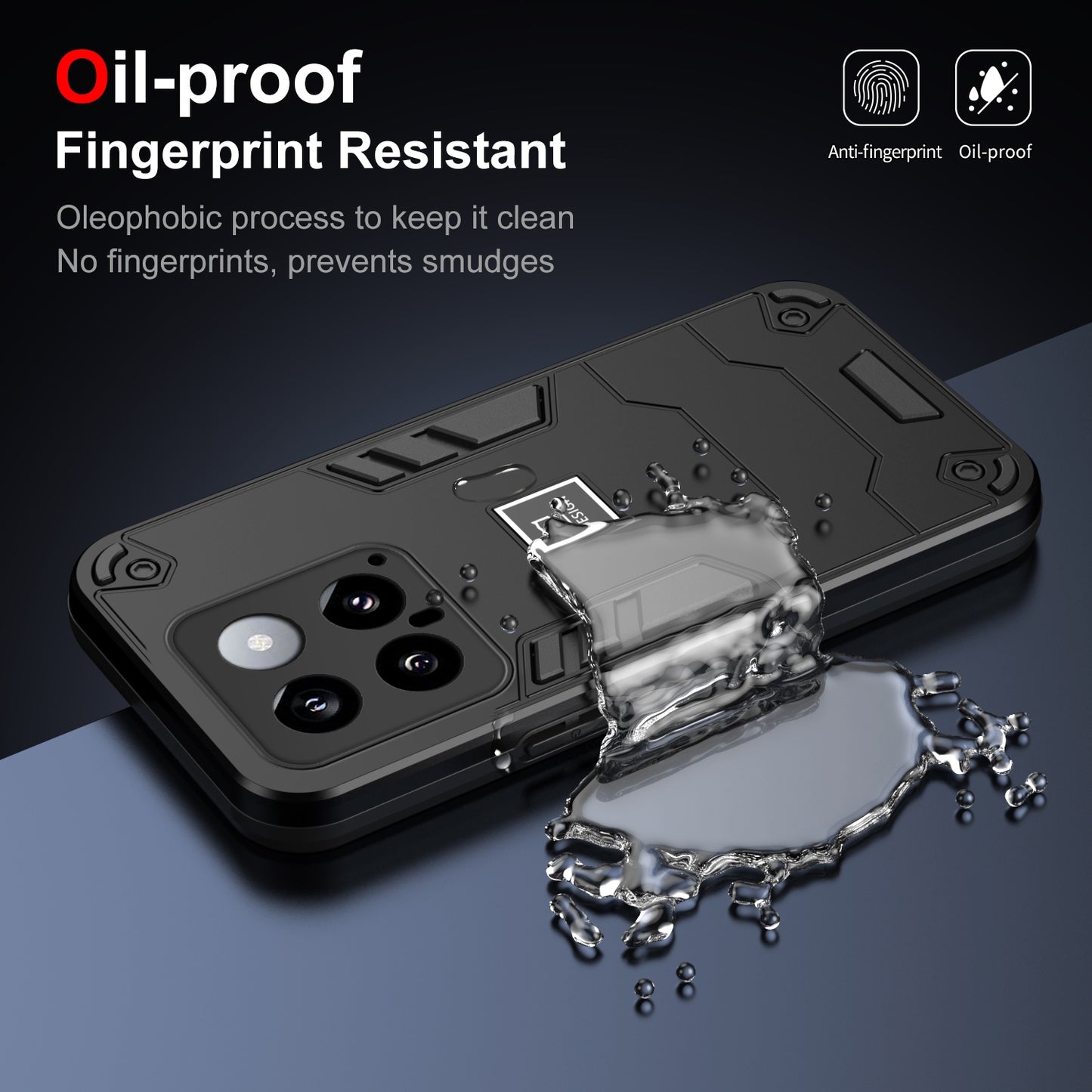 Xiaomi 14 Shockproof Case - Durable TPU+PC Material, Lightweight, Anti-Fall and Anti-Bump Design, Fashionable Phone Protection-buycases.co.uk