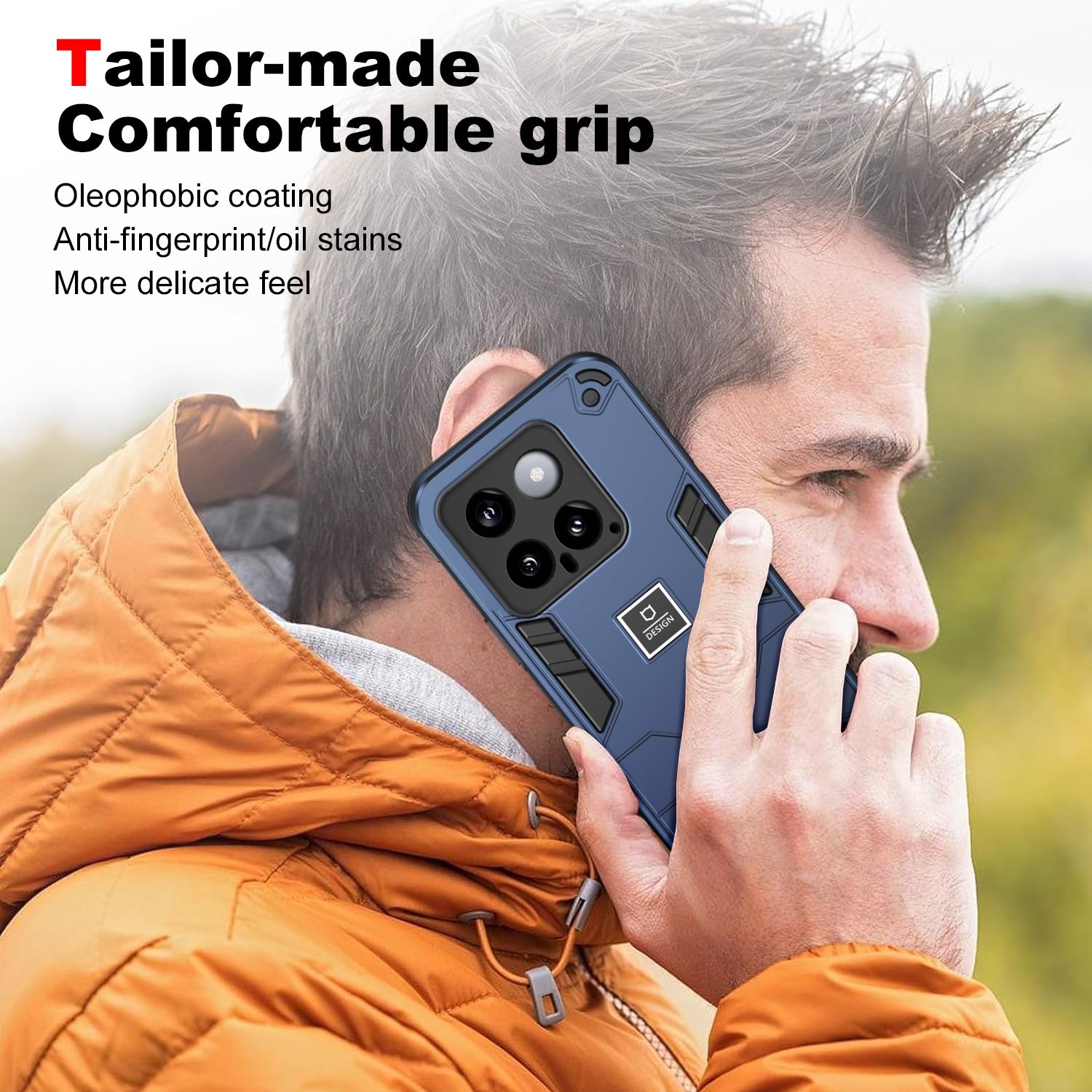 Xiaomi 14 Shockproof Case - Durable TPU+PC Material, Lightweight, Anti-Fall and Anti-Bump Design, Fashionable Phone Protection-buycases.co.uk