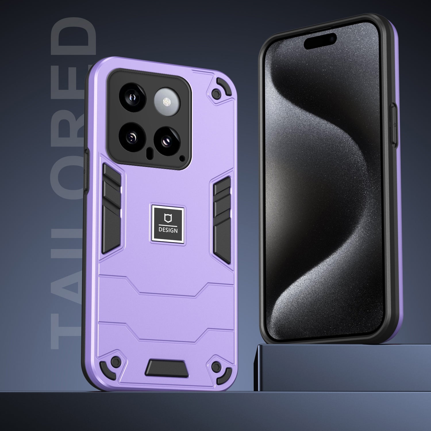 Xiaomi 14 Shockproof Case - Durable TPU+PC Material, Lightweight, Anti-Fall and Anti-Bump Design, Fashionable Phone Protection-buycases.co.uk