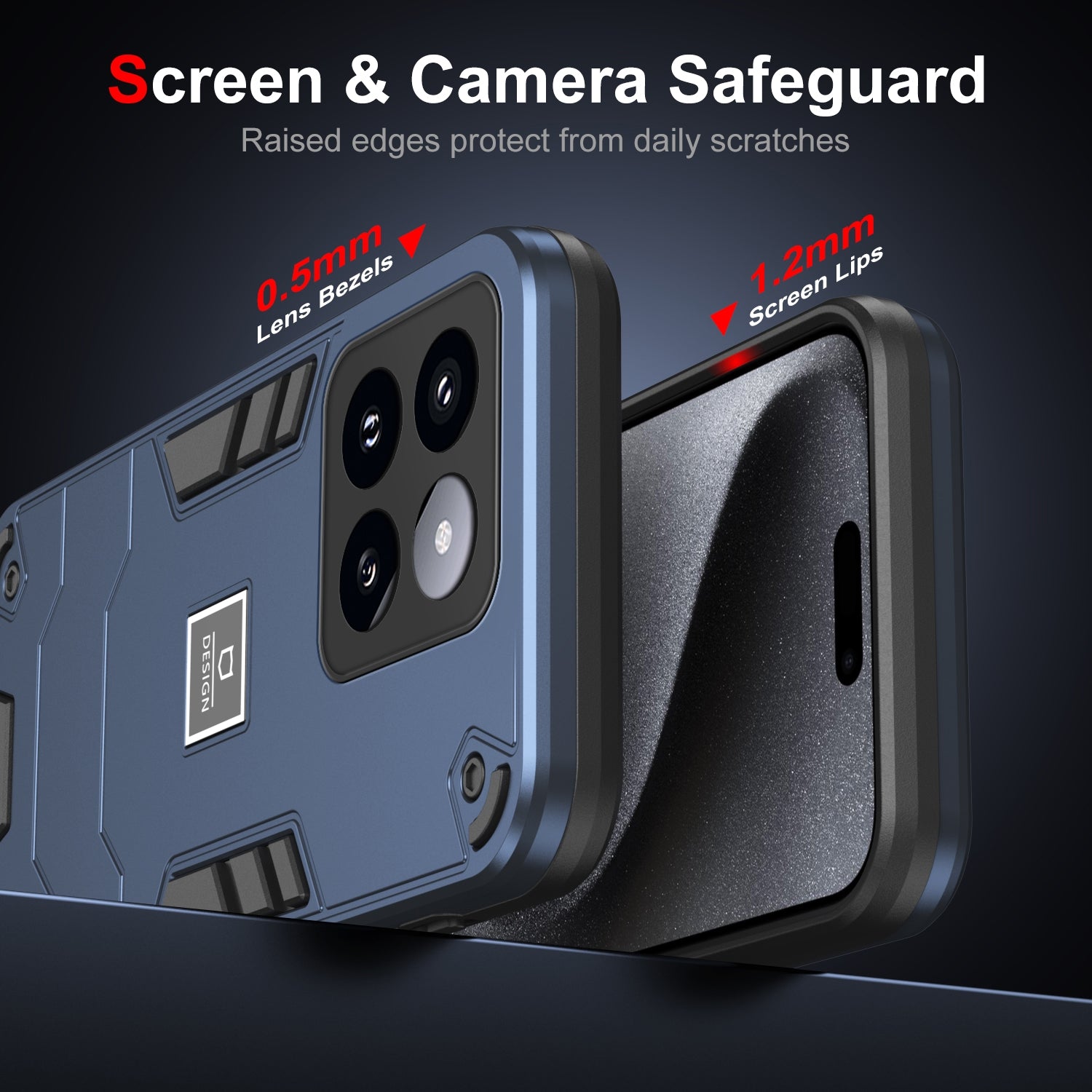 Xiaomi 14 Pro Shockproof Case - Durable TPU+PC Material, Lightweight, Anti-Fall and Anti-Bump Design, Fashionable Phone Protection-buycases.co.uk