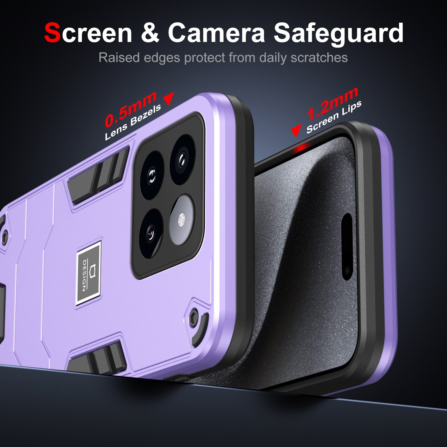 Xiaomi 14 Pro Shockproof Case - Durable TPU+PC Material, Lightweight, Anti-Fall and Anti-Bump Design, Fashionable Phone Protection-buycases.co.uk