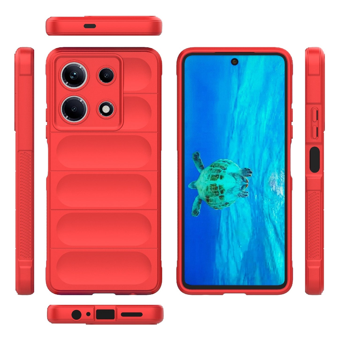 Infinix Note 30 4G Magic Shield Phone Case – Durable TPU + Flannel, Stylish Protection, Brightly Coloured, Wear-Resistant-buycases.co.uk