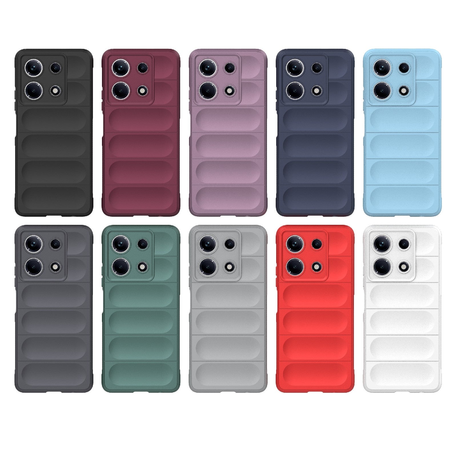 Infinix Note 30 4G Magic Shield Phone Case – Durable TPU + Flannel, Stylish Protection, Brightly Coloured, Wear-Resistant-buycases.co.uk