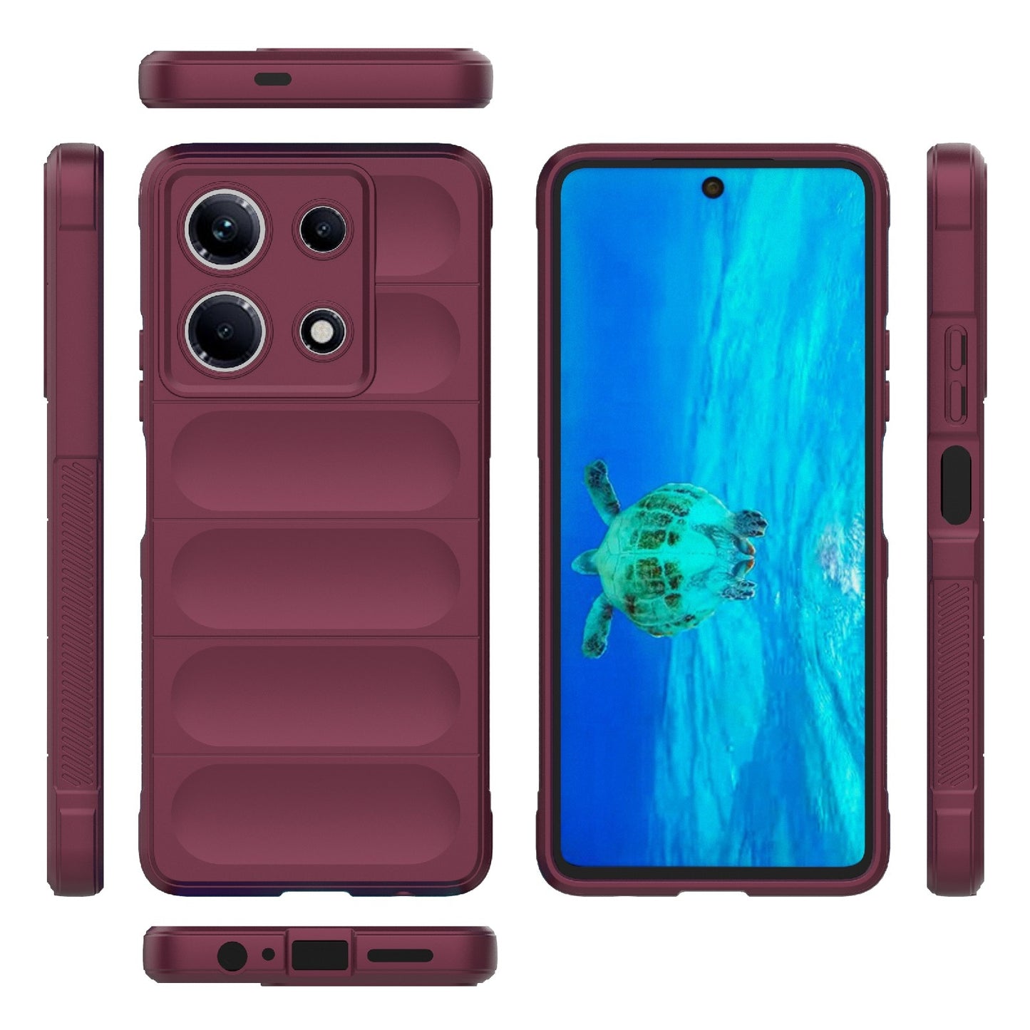 Infinix Note 30 4G Magic Shield Phone Case – Durable TPU + Flannel, Stylish Protection, Brightly Coloured, Wear-Resistant-buycases.co.uk