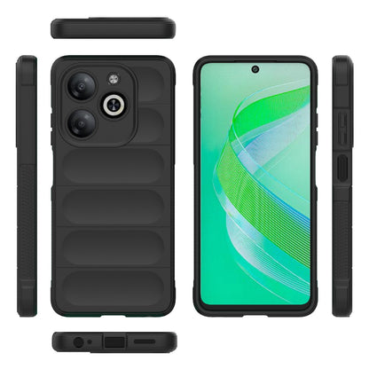 Infinix Smart 8 Magic Shield Phone Case – Durable TPU + Flannel, Stylish Protection, Brightly Coloured, Wear-Resistant-buycases.co.uk