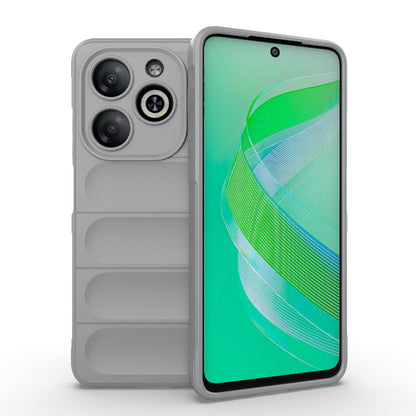 Infinix Smart 8 Magic Shield Phone Case – Durable TPU + Flannel, Stylish Protection, Brightly Coloured, Wear-Resistant-buycases.co.uk