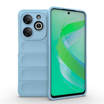 Infinix Smart 8 Magic Shield Phone Case – Durable TPU + Flannel, Stylish Protection, Brightly Coloured, Wear-Resistant-buycases.co.uk