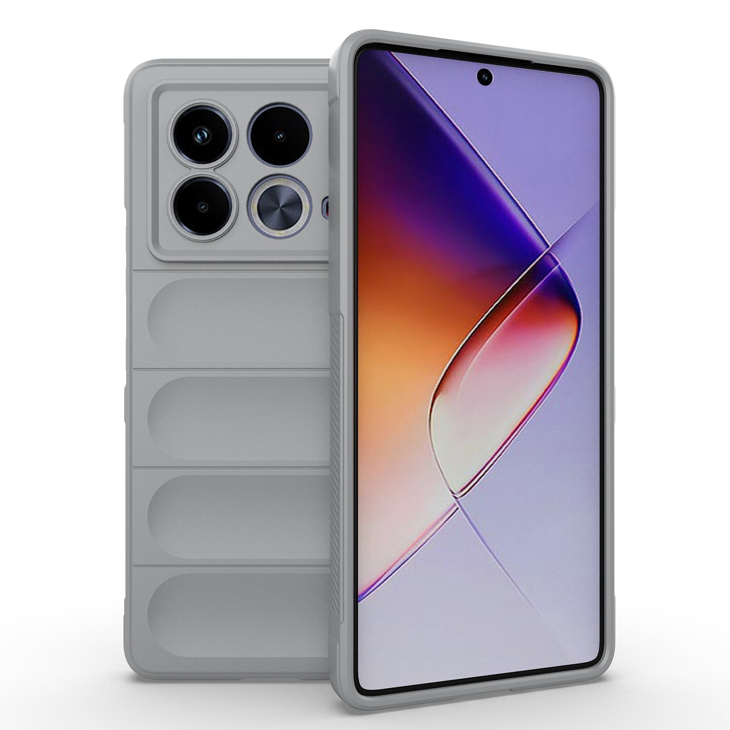 Infinix Note 40 5G India Magic Shield Phone Case – Durable TPU + Flannel, Stylish Protection, Brightly Coloured, Wear-Resistant-buycases.co.uk