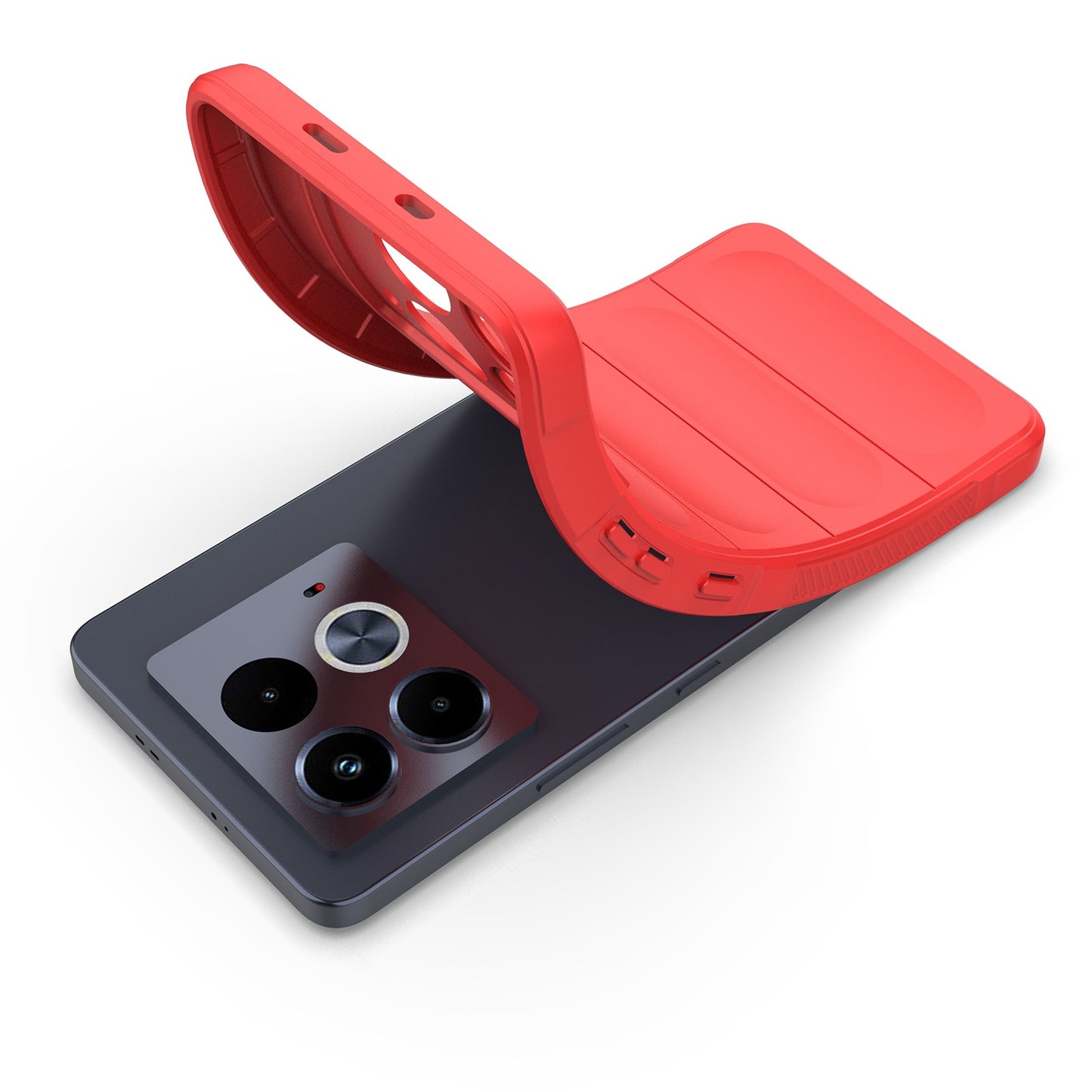 Infinix Note 40 5G India Magic Shield Phone Case – Durable TPU + Flannel, Stylish Protection, Brightly Coloured, Wear-Resistant-buycases.co.uk