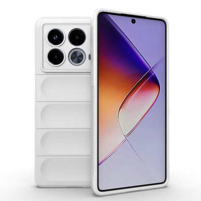 Infinix Note 40 5G India Magic Shield Phone Case – Durable TPU + Flannel, Stylish Protection, Brightly Coloured, Wear-Resistant-buycases.co.uk