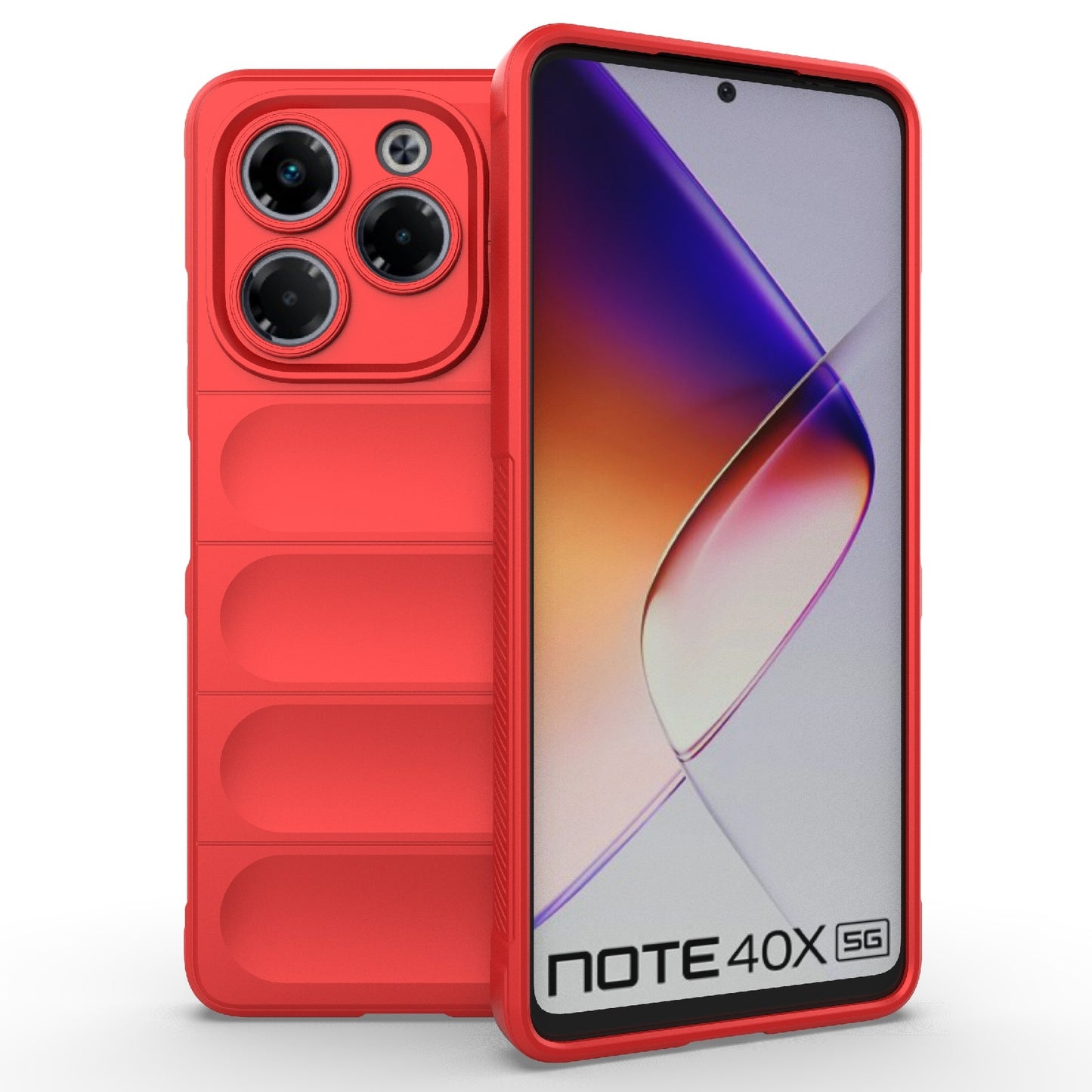 Infinix Note 40X 5G Global Magic Shield Phone Case – Durable TPU + Flannel, Stylish Protection, Brightly Coloured, Wear-Resistant-buycases.co.uk