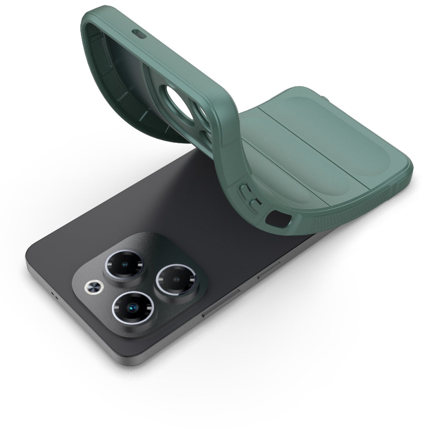 Infinix Note 40X 5G Global Magic Shield Phone Case – Durable TPU + Flannel, Stylish Protection, Brightly Coloured, Wear-Resistant-buycases.co.uk