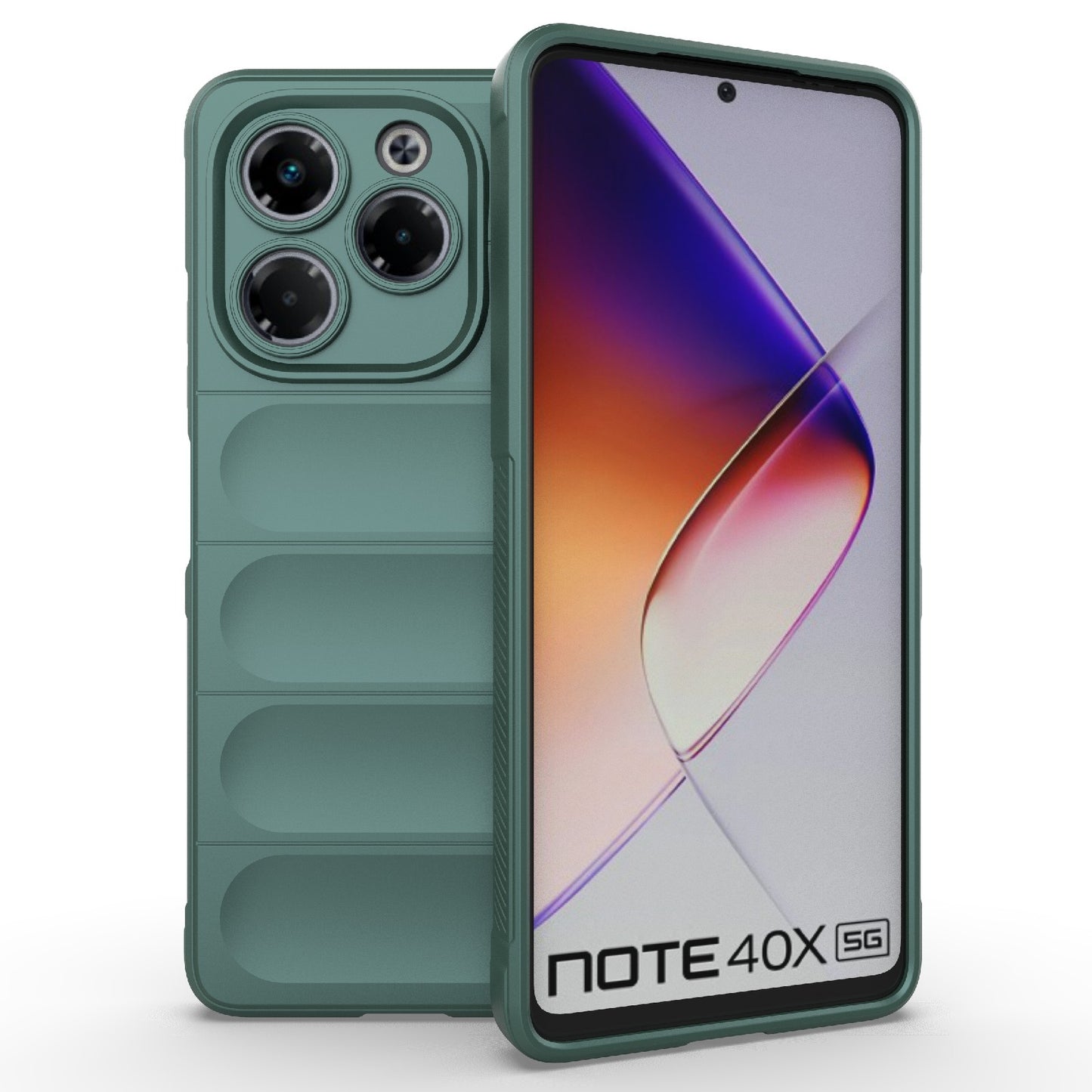 Infinix Note 40X 5G Global Magic Shield Phone Case – Durable TPU + Flannel, Stylish Protection, Brightly Coloured, Wear-Resistant-buycases.co.uk