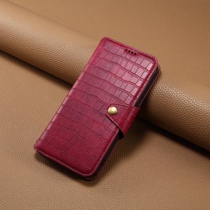 Honor Magic5 Denior Leather Case - Crocodile Texture with Oil Edge, Wallet & Kickstand Features-buycases.co.uk