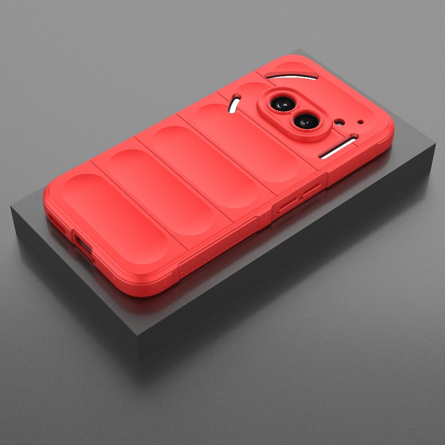 Nothing Phone 2A Magic Shield Phone Case – Durable TPU + Flannel, Stylish Protection, Brightly Coloured, Wear-Resistant-buycases.co.uk