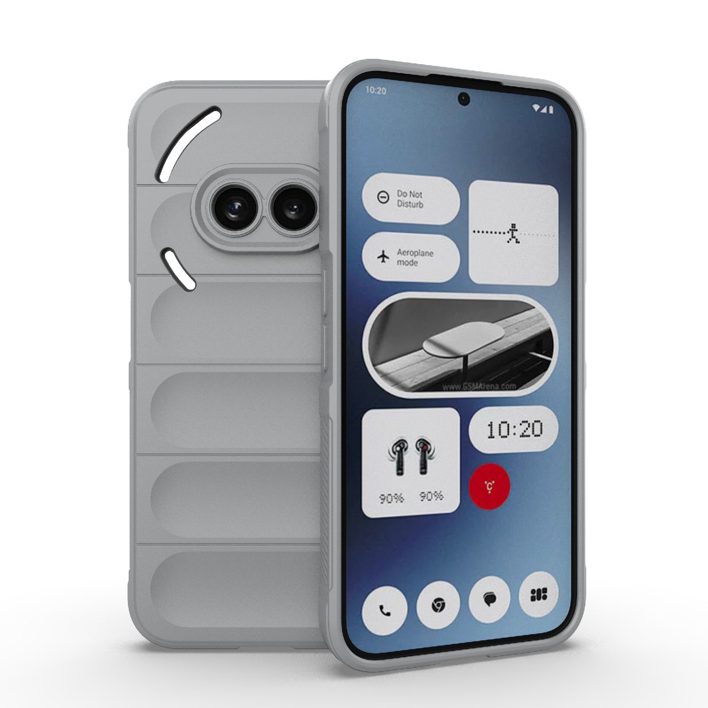 Nothing Phone 2A Magic Shield Phone Case – Durable TPU + Flannel, Stylish Protection, Brightly Coloured, Wear-Resistant-buycases.co.uk