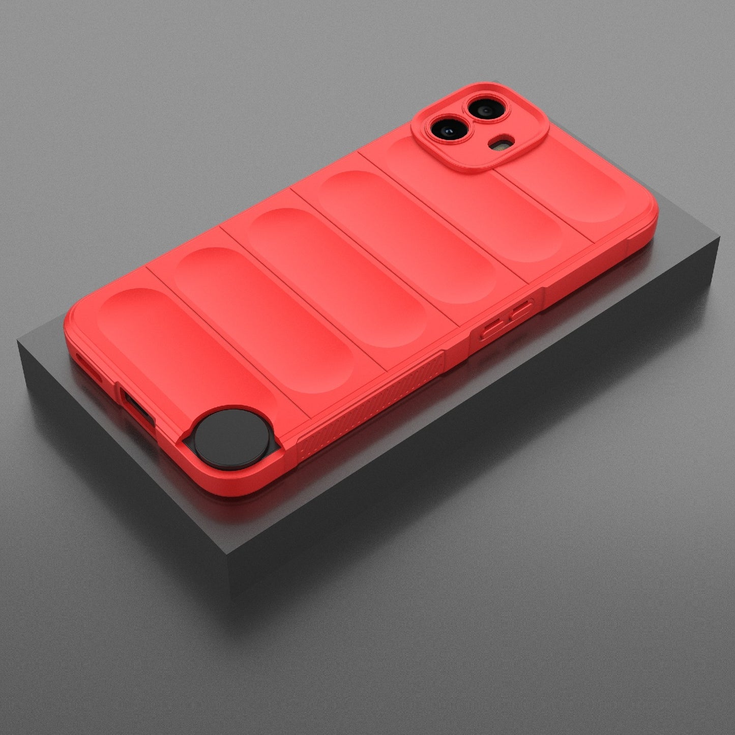 Nothing CMF Phone 1 Magic Shield Phone Case – Durable TPU + Flannel, Stylish Protection, Brightly Coloured, Wear-Resistant-buycases.co.uk