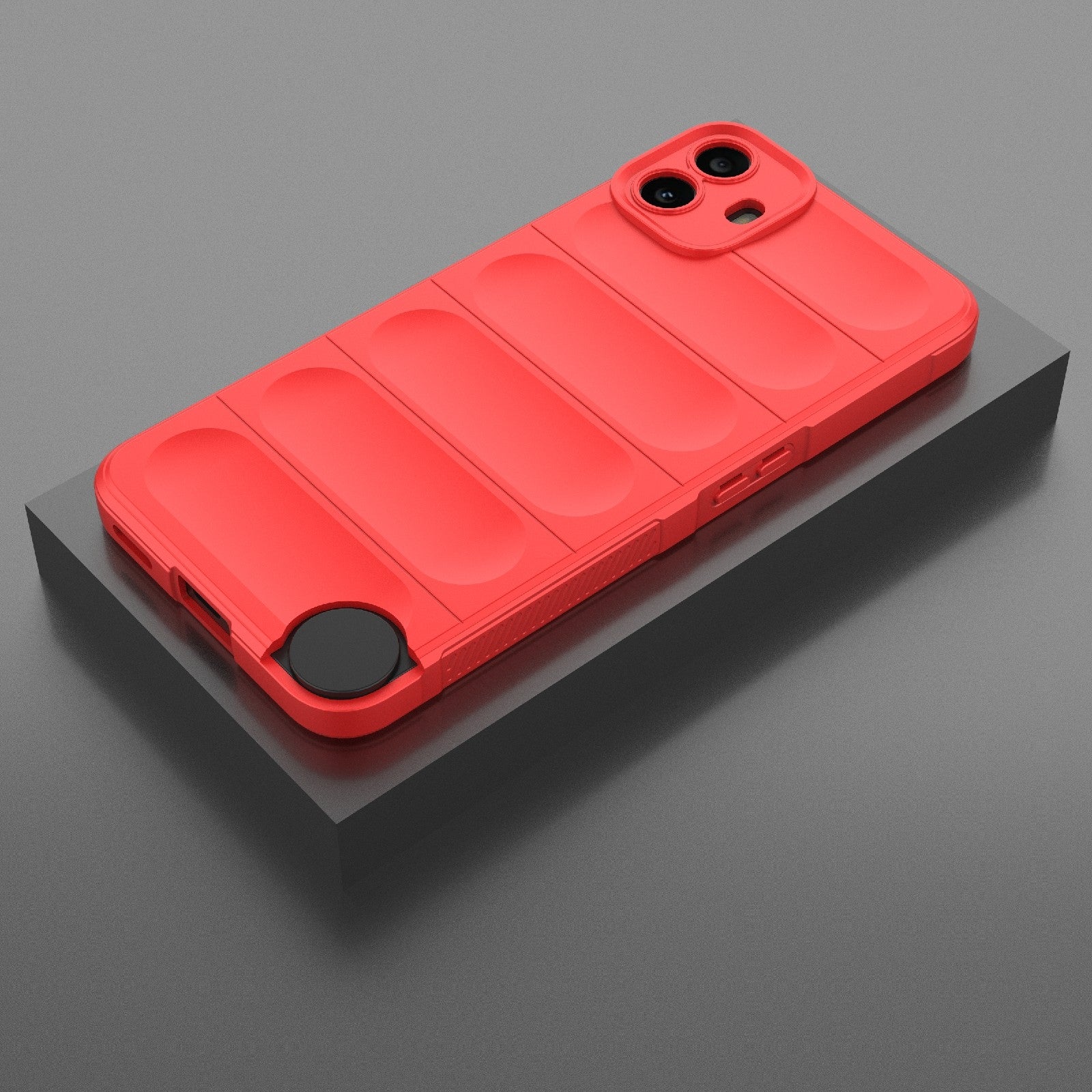 Nothing CMF Phone 1 Magic Shield Phone Case – Durable TPU + Flannel, Stylish Protection, Brightly Coloured, Wear-Resistant-buycases.co.uk