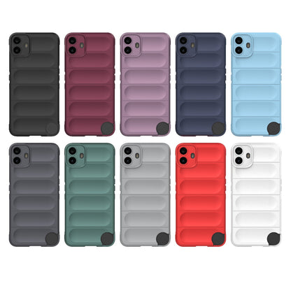 Nothing CMF Phone 1 Magic Shield Phone Case – Durable TPU + Flannel, Stylish Protection, Brightly Coloured, Wear-Resistant-buycases.co.uk