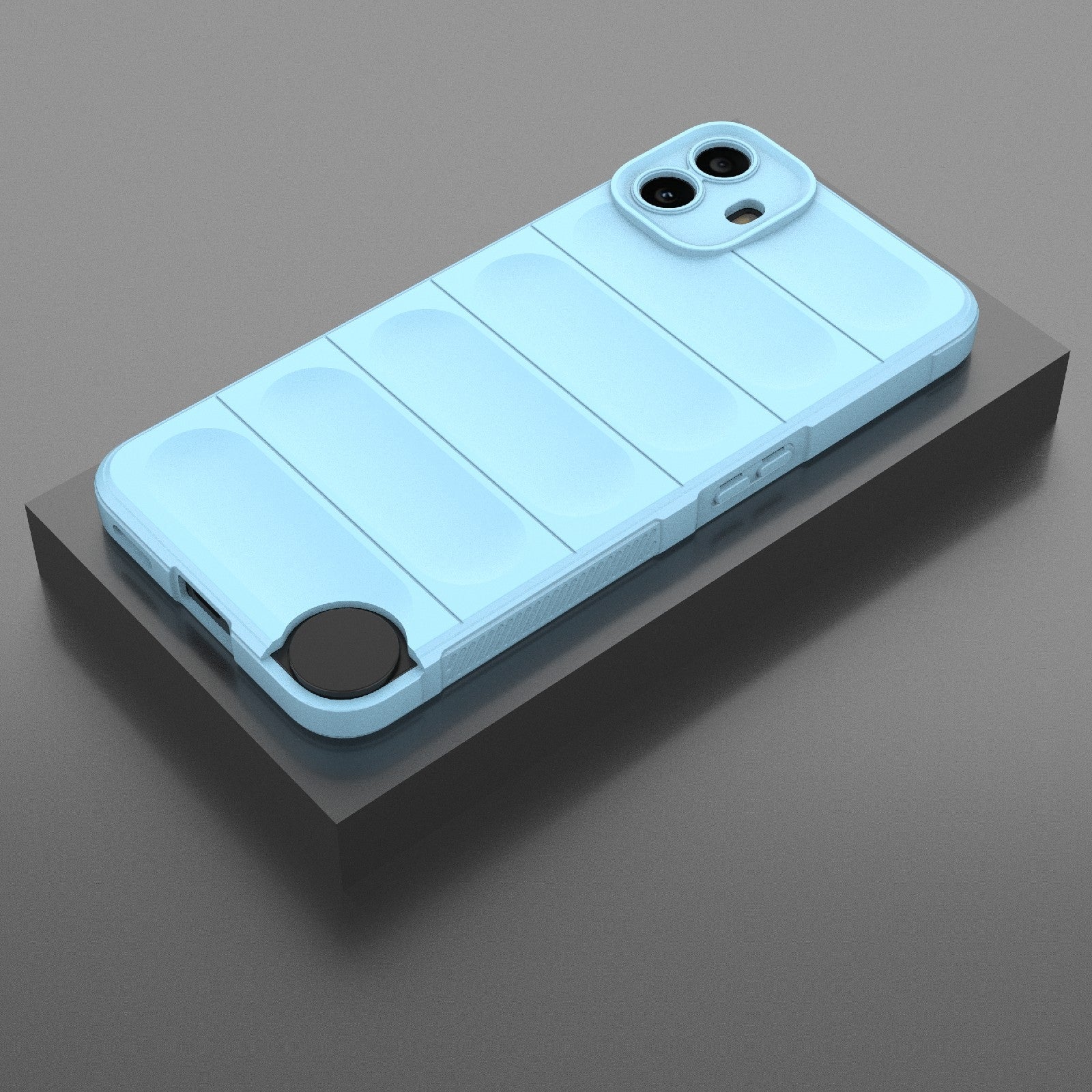 Nothing CMF Phone 1 Magic Shield Phone Case – Durable TPU + Flannel, Stylish Protection, Brightly Coloured, Wear-Resistant-buycases.co.uk