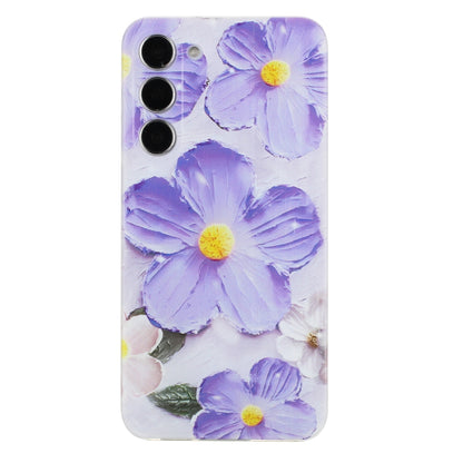Samsung Galaxy S23 5G Phone Case with Colorful Artistic TPU Material - Floral, Cat, and Eye Patterns-buycases.co.uk