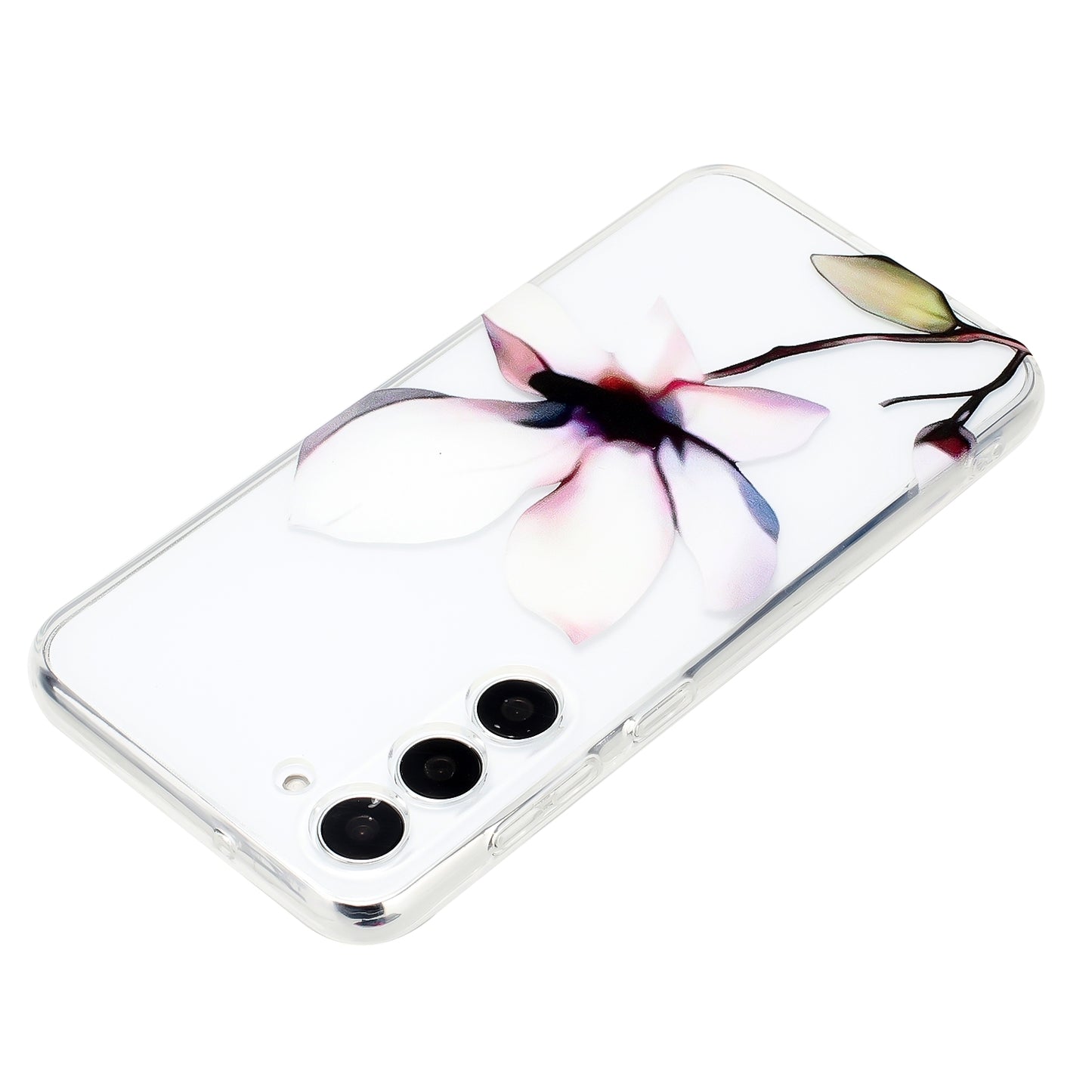 Samsung Galaxy S23 5G Phone Case with Colorful Artistic TPU Material - Floral, Cat, and Eye Patterns-buycases.co.uk