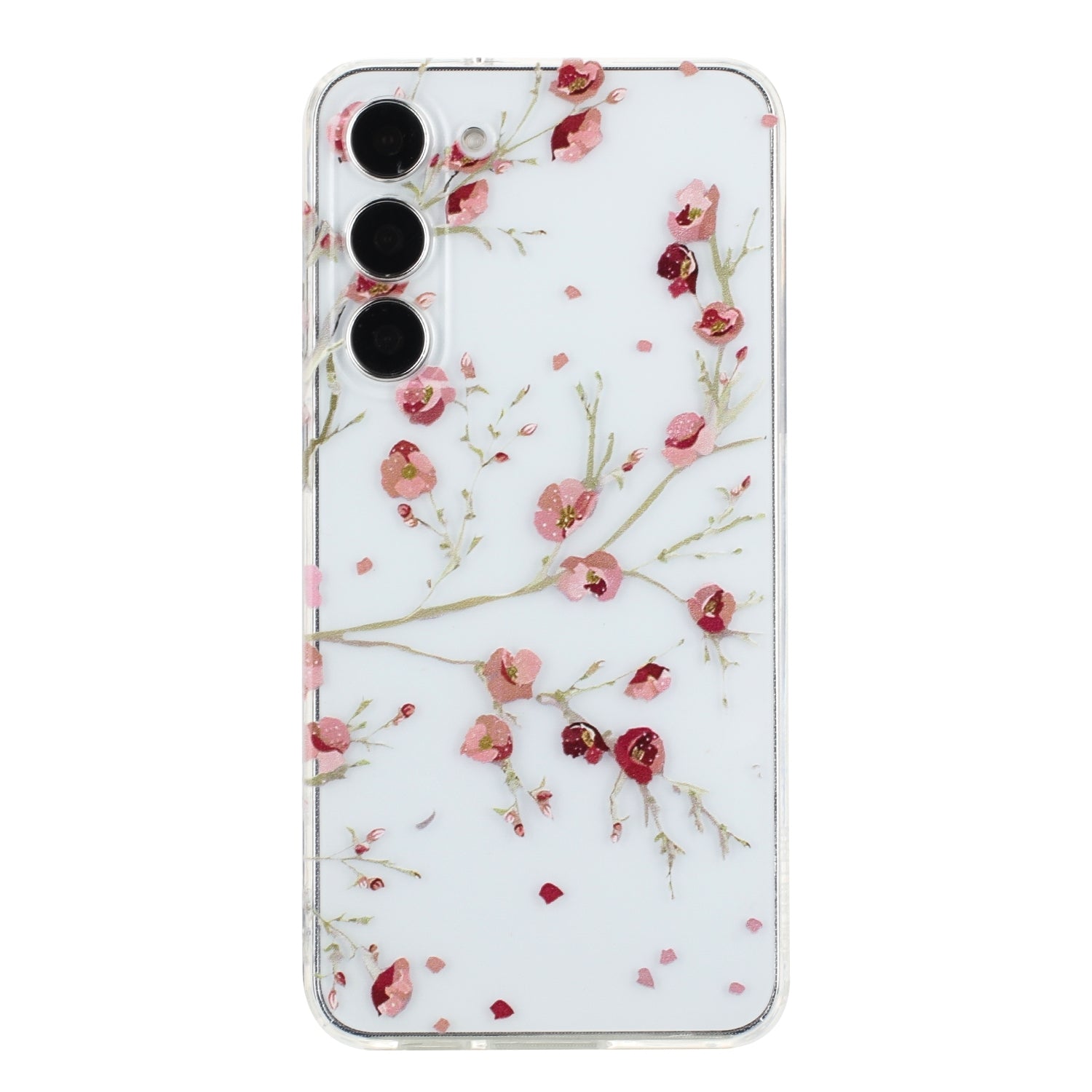 Samsung Galaxy S23 5G Phone Case with Colorful Artistic TPU Material - Floral, Cat, and Eye Patterns-buycases.co.uk