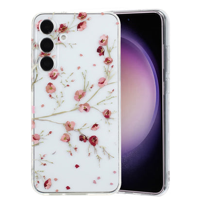 Samsung Galaxy S23 FE 5G Phone Case with Colorful Artistic TPU Material - Floral, Cat, and Eye Patterns-buycases.co.uk