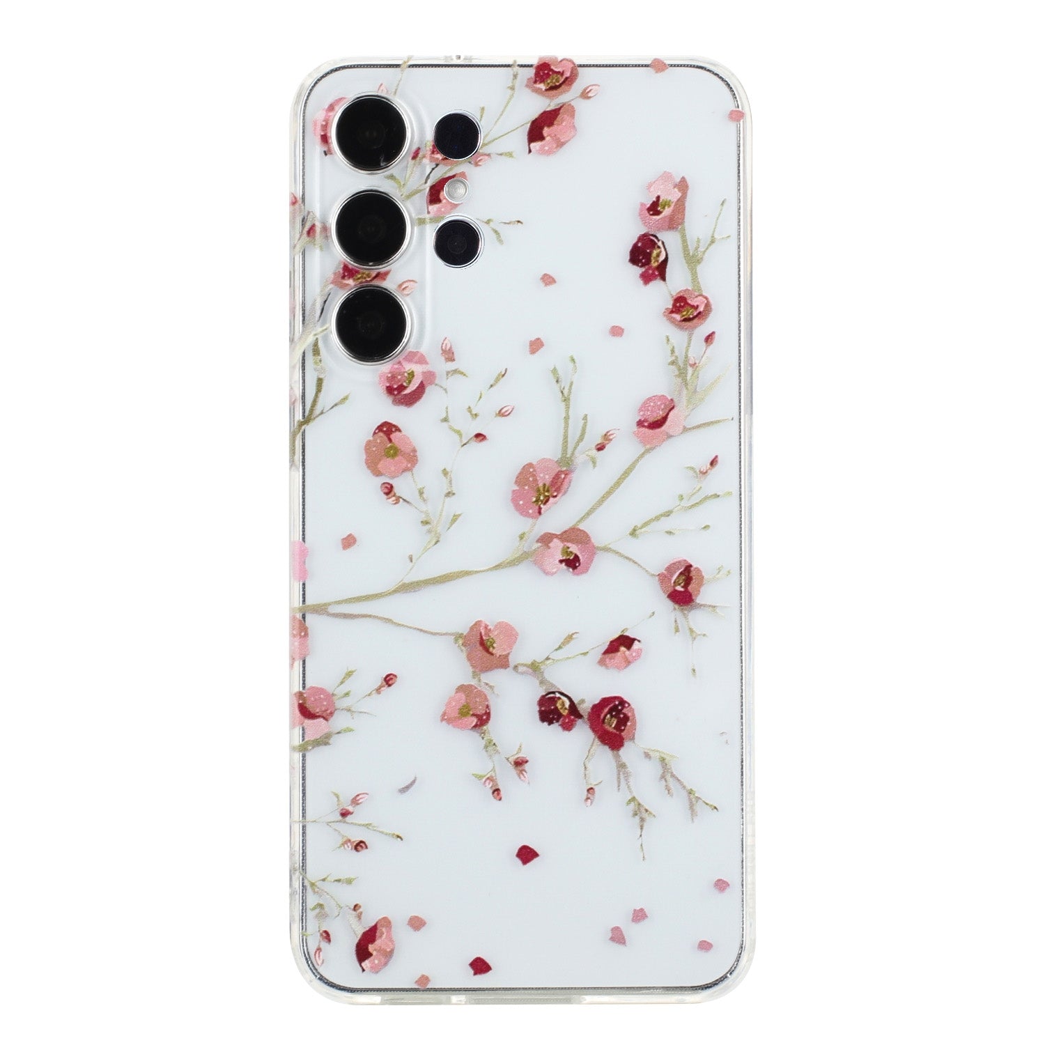 Samsung Galaxy S24 Ultra 5G Phone Case with Colorful Artistic TPU Material - Floral, Cat, and Eye Patterns-buycases.co.uk