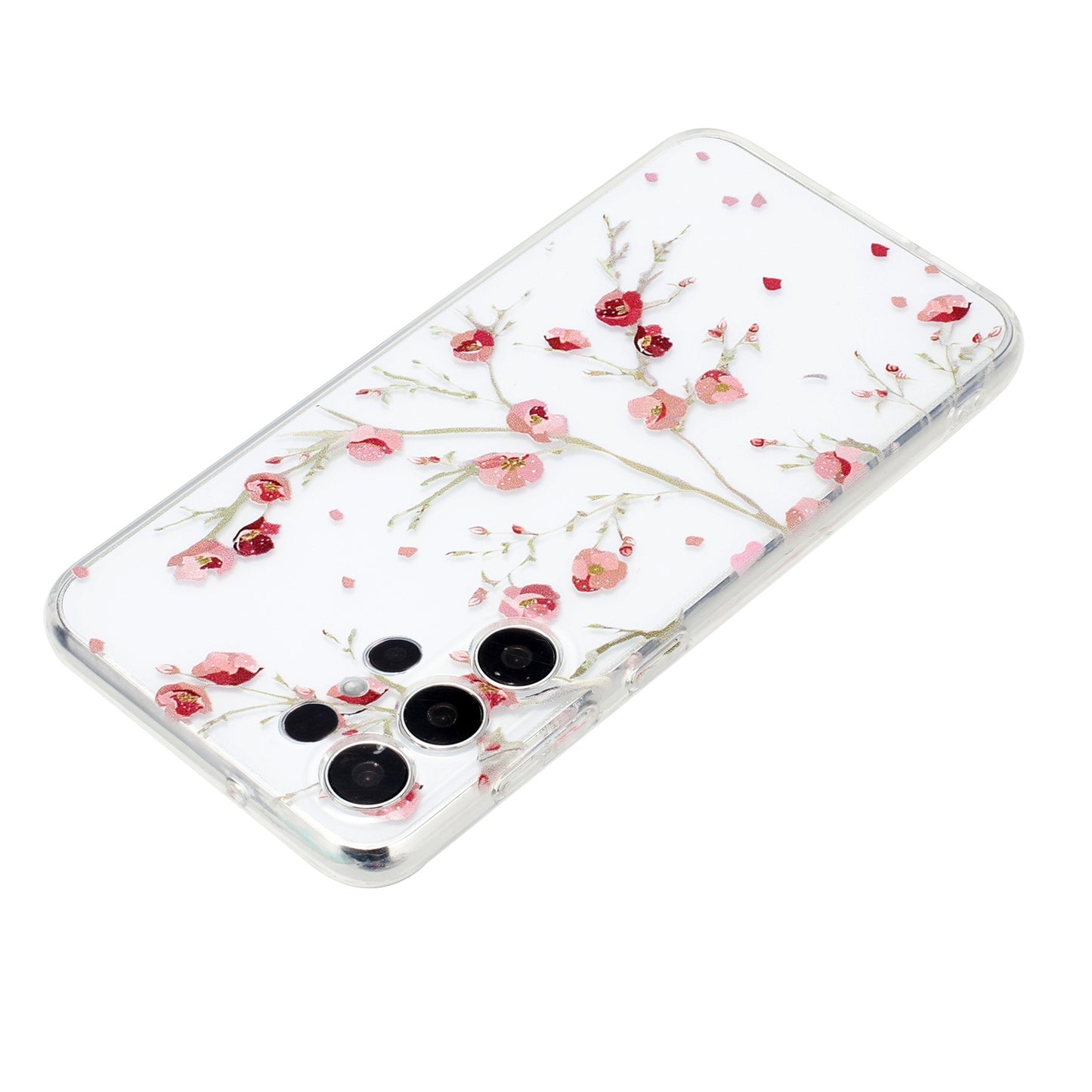 Samsung Galaxy S24 Ultra 5G Phone Case with Colorful Artistic TPU Material - Floral, Cat, and Eye Patterns-buycases.co.uk