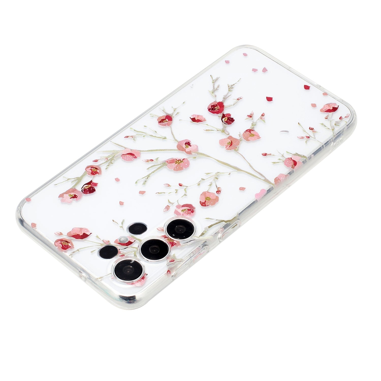 Samsung Galaxy S24 Ultra 5G Phone Case with Colorful Artistic TPU Material - Floral, Cat, and Eye Patterns-buycases.co.uk