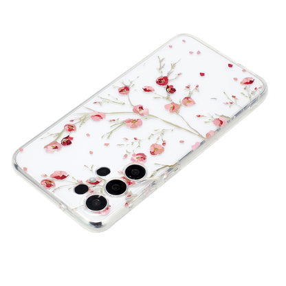 Samsung Galaxy S24 Ultra 5G Phone Case with Colorful Artistic TPU Material - Floral, Cat, and Eye Patterns-buycases.co.uk