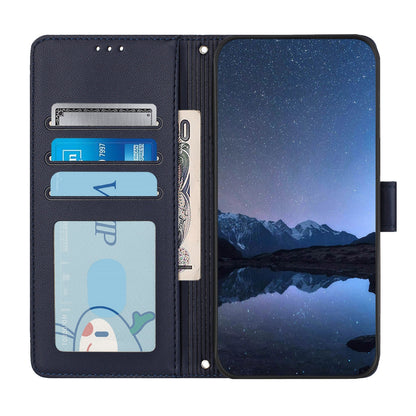 Realme C17 Cat and Mouse Embossed PU Leather RFID Case with Wallet Slots, Anti-Fall Protection, Kickstand, and Lanyard-buycases.co.uk