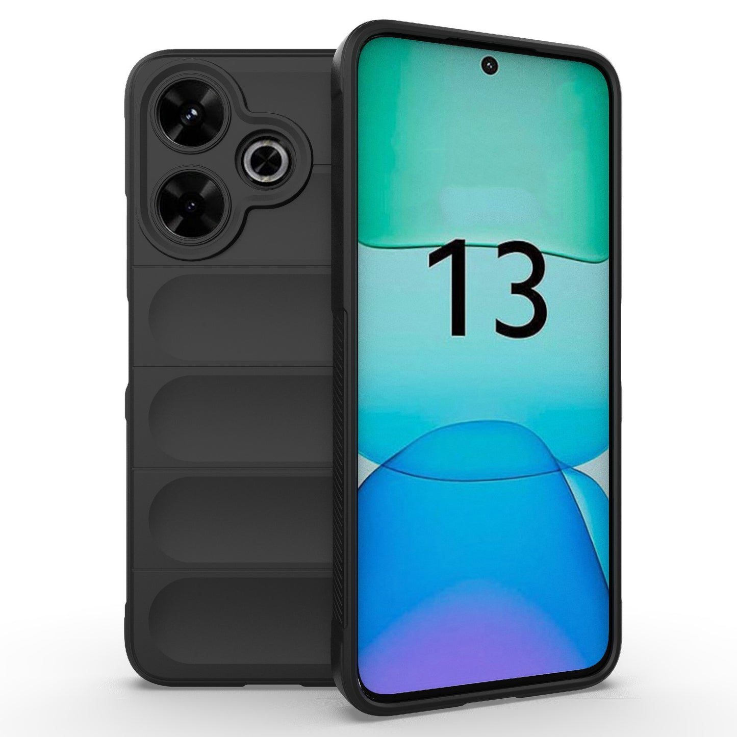 Redmi 13 4G Global Magic Shield Phone Case – Durable TPU + Flannel, Stylish Protection, Brightly Coloured, Wear-Resistant-buycases.co.uk