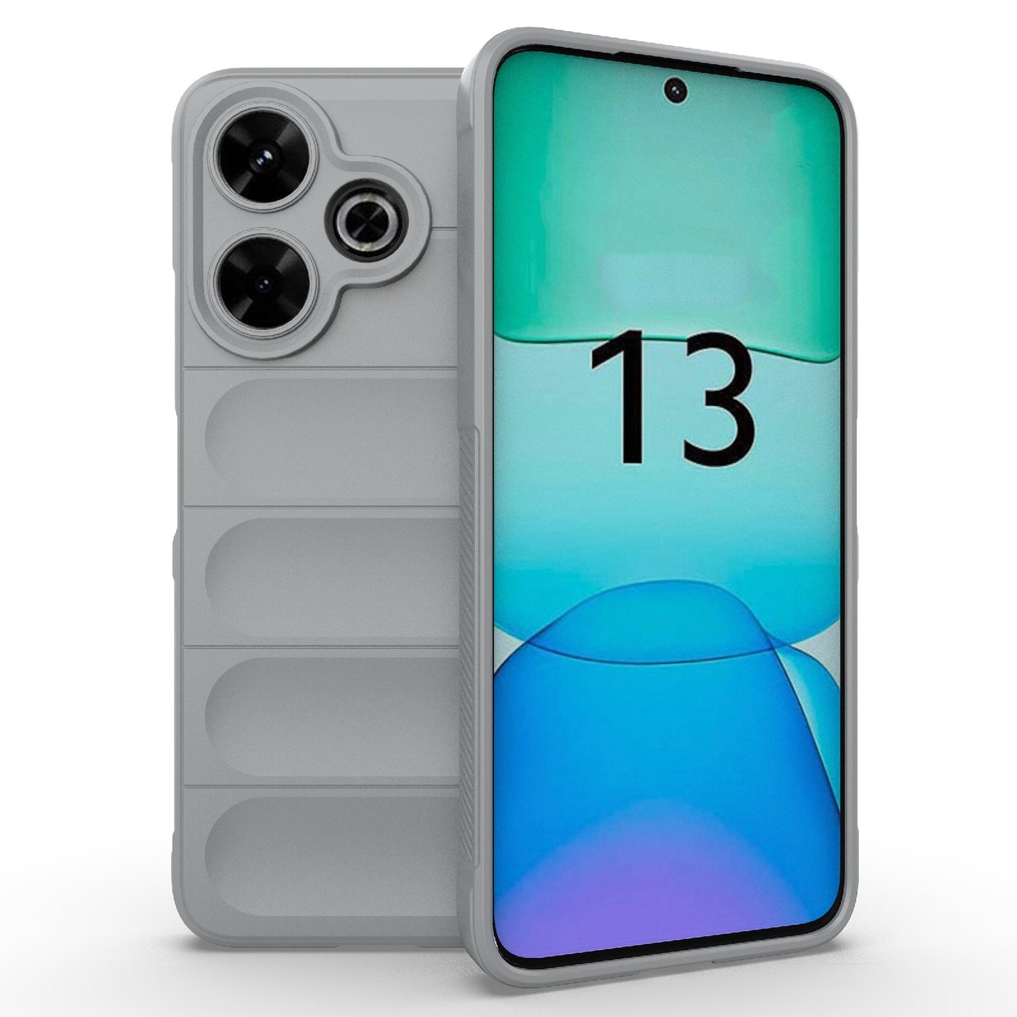 Redmi 13 4G Global Magic Shield Phone Case – Durable TPU + Flannel, Stylish Protection, Brightly Coloured, Wear-Resistant-buycases.co.uk