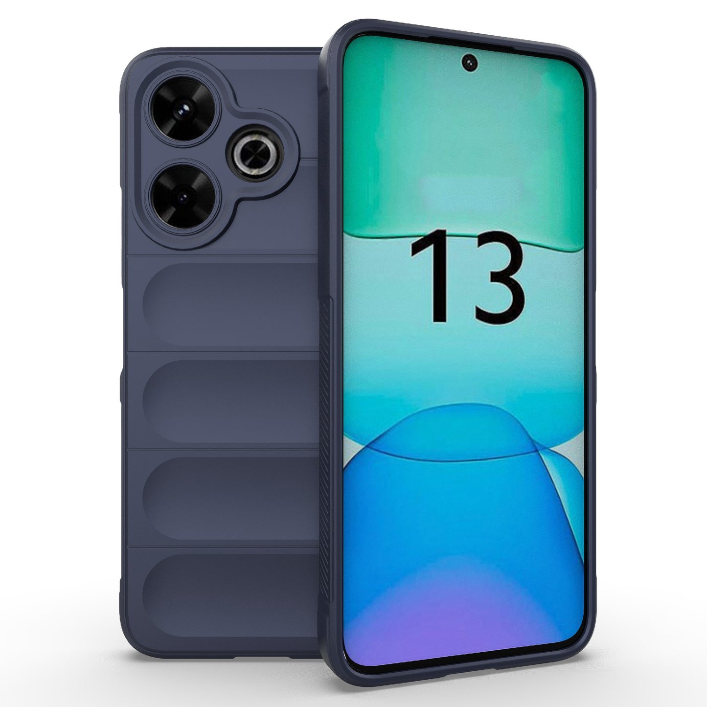 Redmi 13 4G Global Magic Shield Phone Case – Durable TPU + Flannel, Stylish Protection, Brightly Coloured, Wear-Resistant-buycases.co.uk