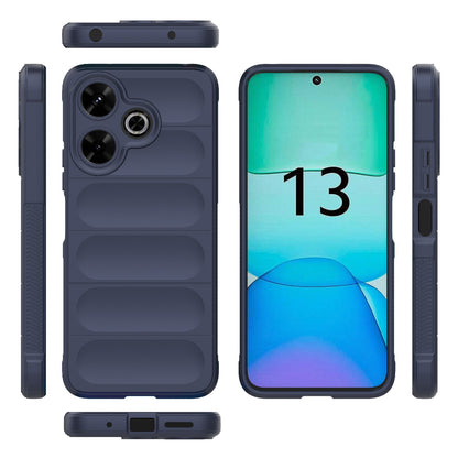 Redmi 13 4G Global Magic Shield Phone Case – Durable TPU + Flannel, Stylish Protection, Brightly Coloured, Wear-Resistant-buycases.co.uk