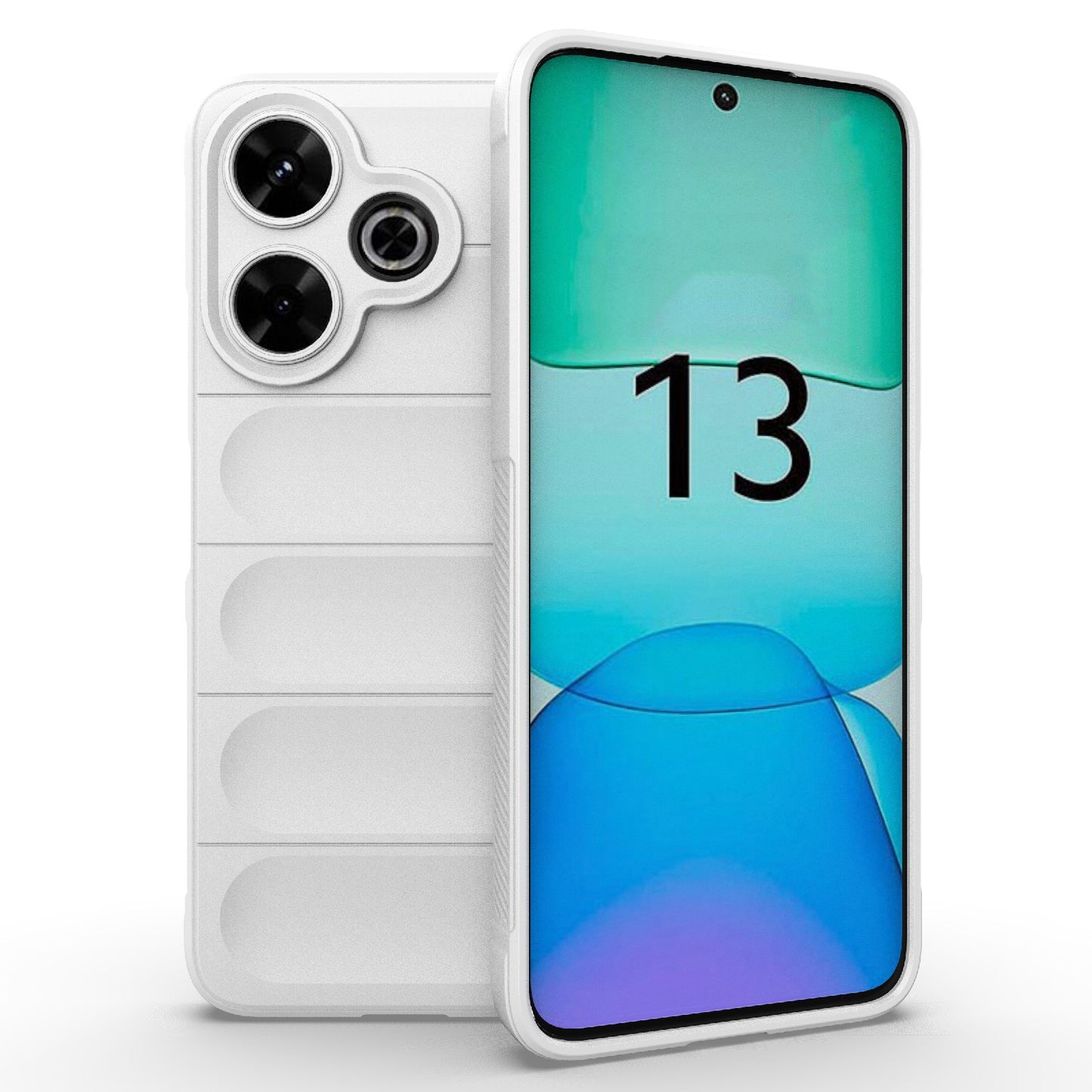 Redmi 13 4G Global Magic Shield Phone Case – Durable TPU + Flannel, Stylish Protection, Brightly Coloured, Wear-Resistant-buycases.co.uk