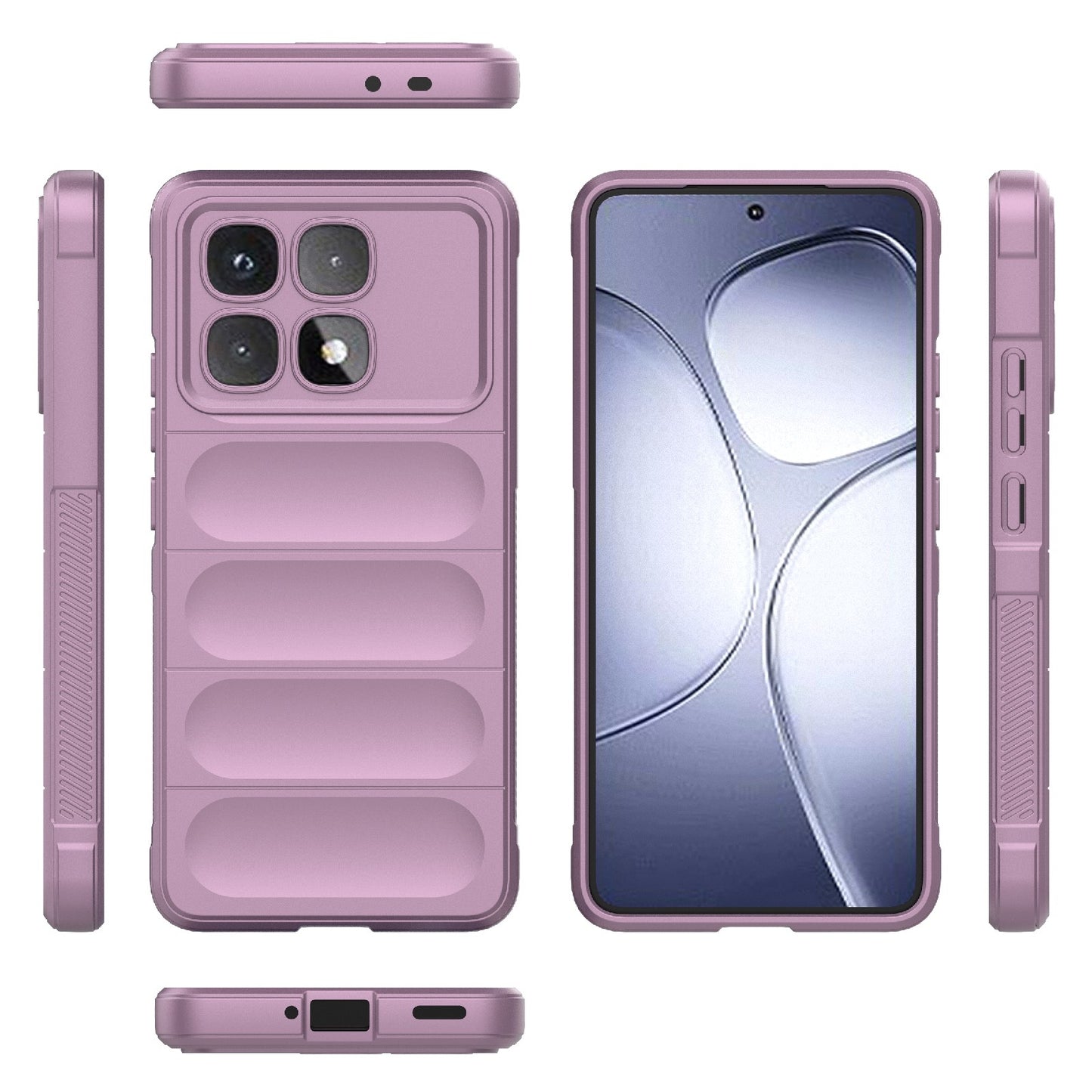 Redmi K70 Ultra Global Magic Shield Phone Case – Durable TPU + Flannel, Stylish Protection, Brightly Coloured, Wear-Resistant-buycases.co.uk