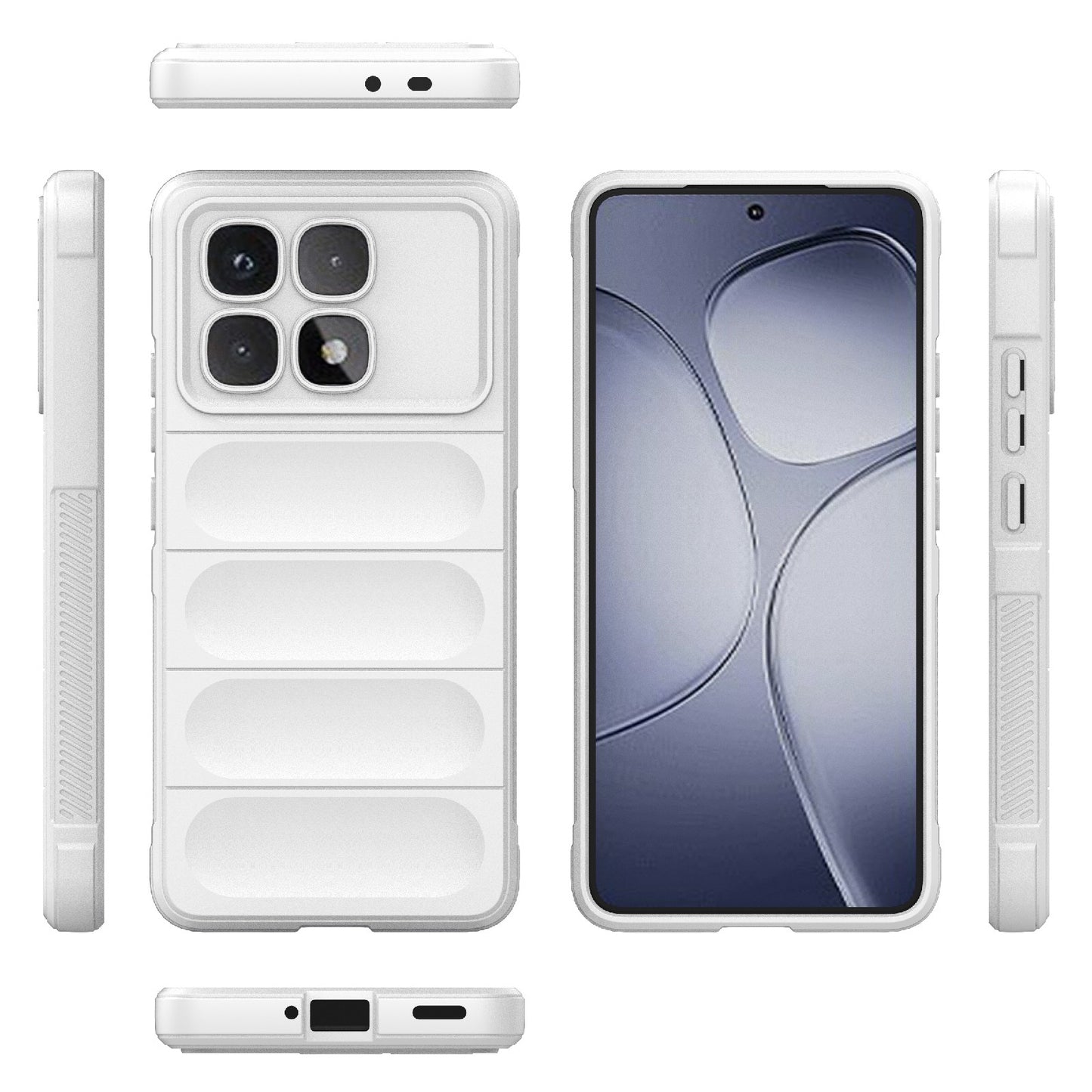 Redmi K70 Ultra Global Magic Shield Phone Case – Durable TPU + Flannel, Stylish Protection, Brightly Coloured, Wear-Resistant-buycases.co.uk