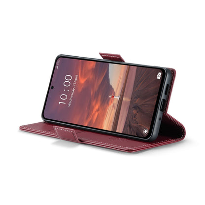 Redmi 13 Leather Wallet Case - RFID Blocking, Stand Function, Card Slots